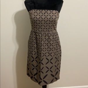 * J Crew strapless dress